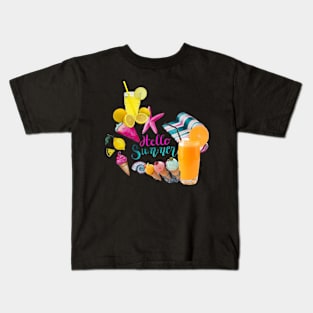 Hello Summer Kids T-Shirt